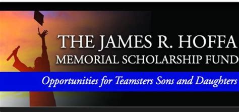 jimmy hoffa memorial scholarship